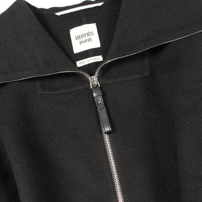 Hermes Vest Zip Up Long Cashmere Gilet — view 8