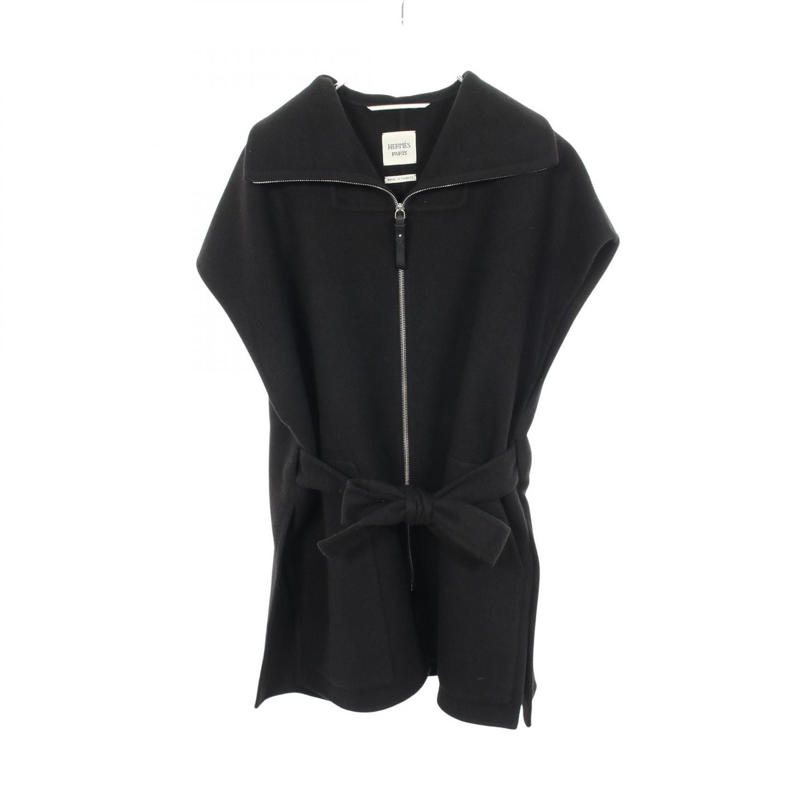 Hermes Vest Zip Up Long Cashmere Gilet