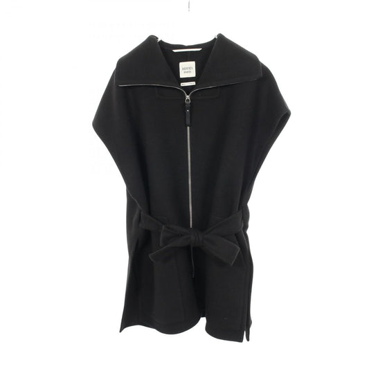 Hermes Vest Zip Up Long Cashmere Gilet