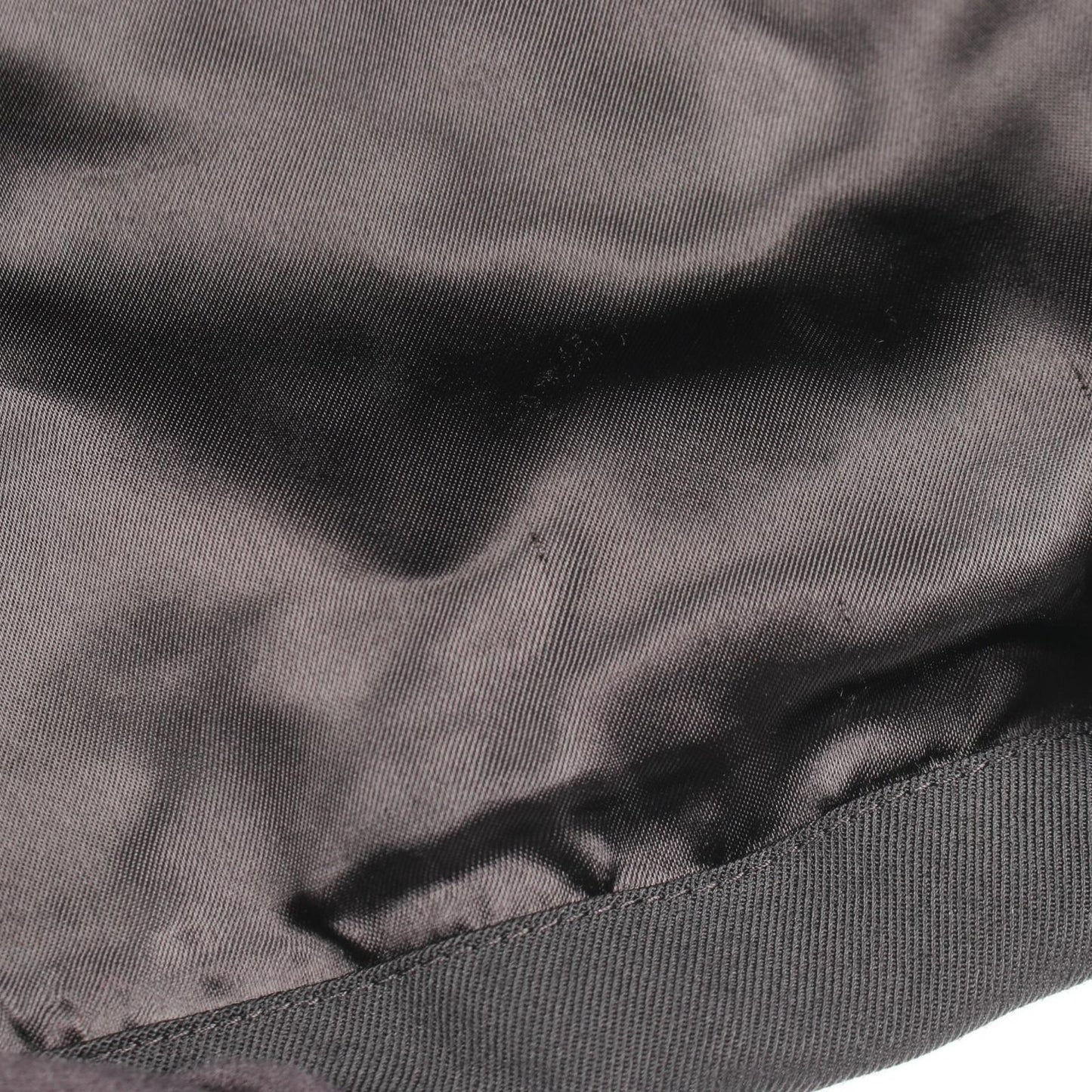Prada Velour Contrast Zip Up Wool Jacket — view 6