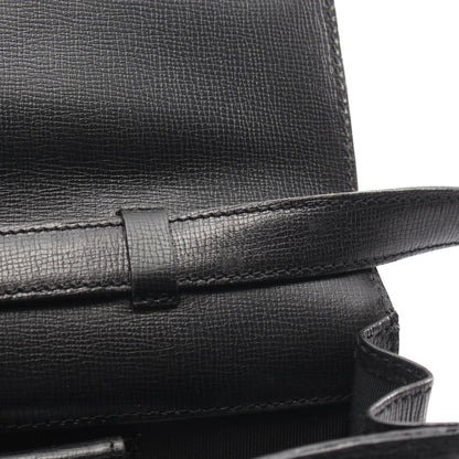 Dior Shoulder Bag CD Logo Vintage Black Leather — view 6