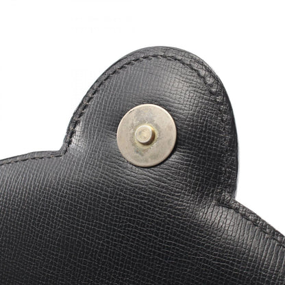 Dior Shoulder Bag CD Logo Vintage Black Leather — view 9