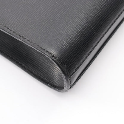 Dior Shoulder Bag CD Logo Vintage Black Leather — view 7