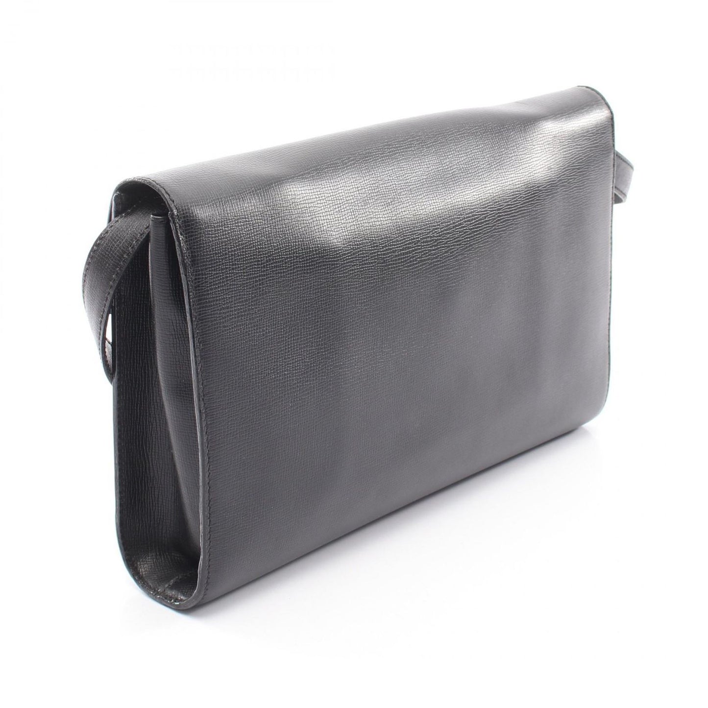 Dior Shoulder Bag CD Logo Vintage Black Leather — view 2