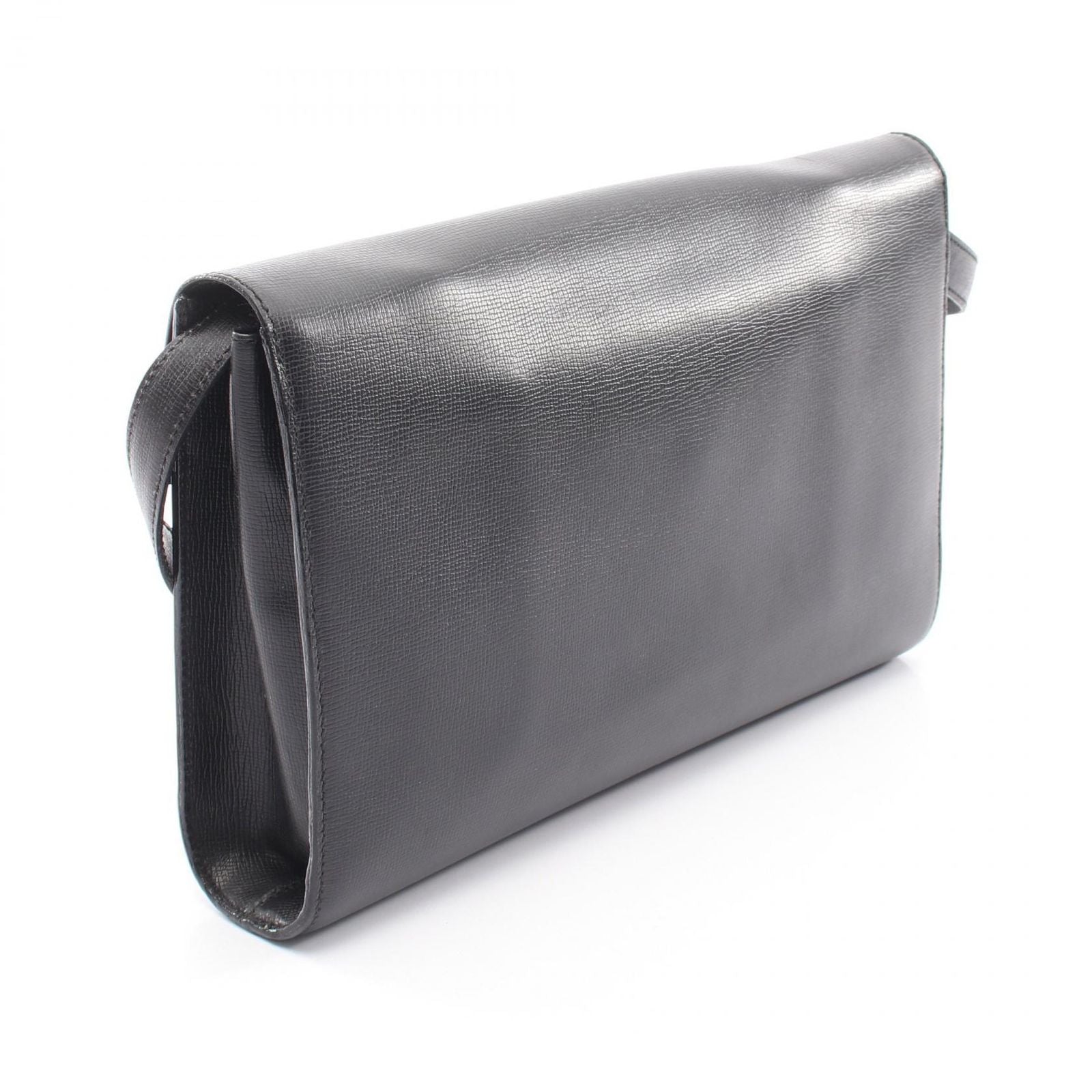 Dior Shoulder Bag CD Logo Vintage Black Leather — view 2