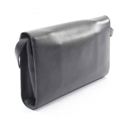 Dior Shoulder Bag CD Logo Vintage Black Leather — view 2