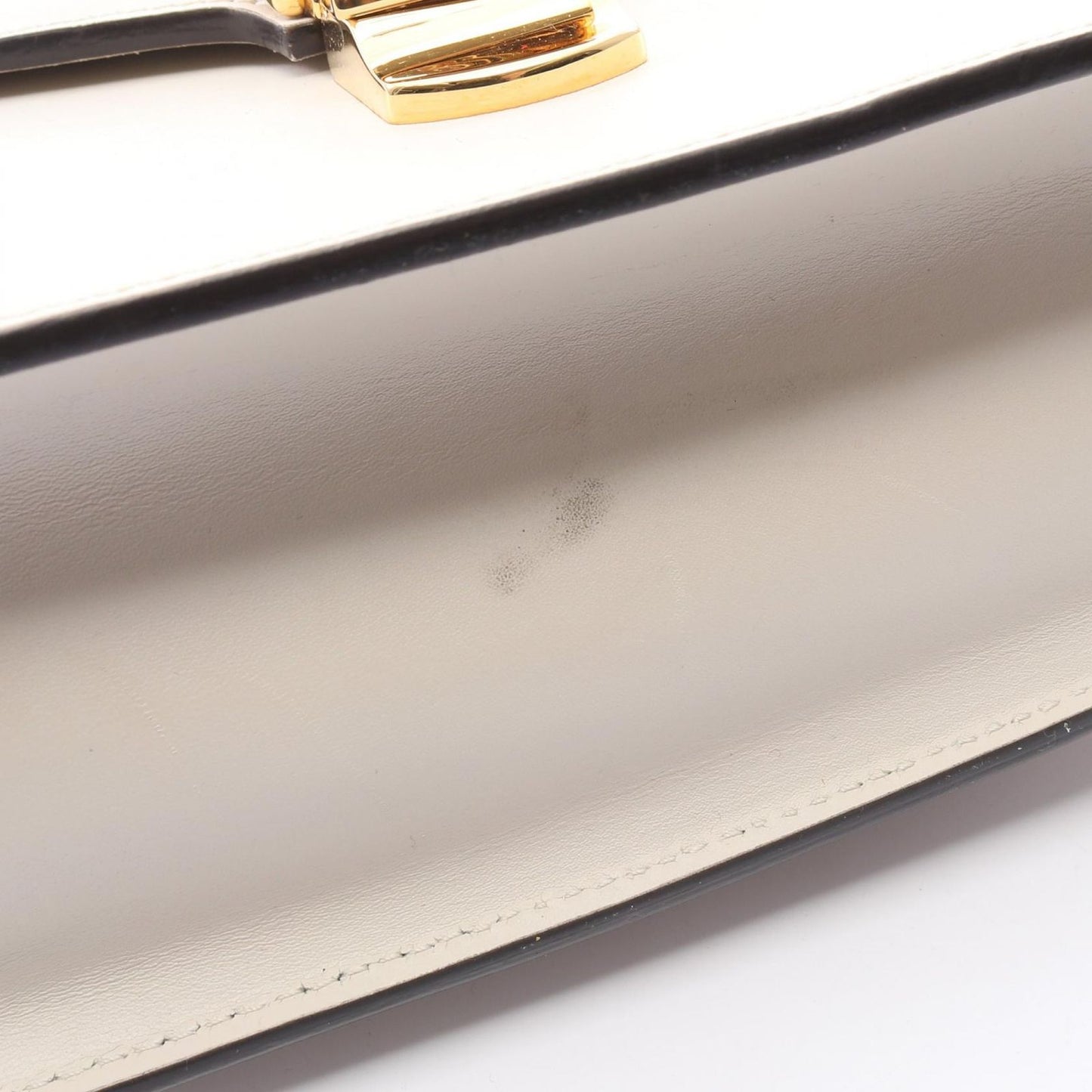 Gucci Handbag Sylvie Sherry Line 2-Way Ivory Leather — view 6