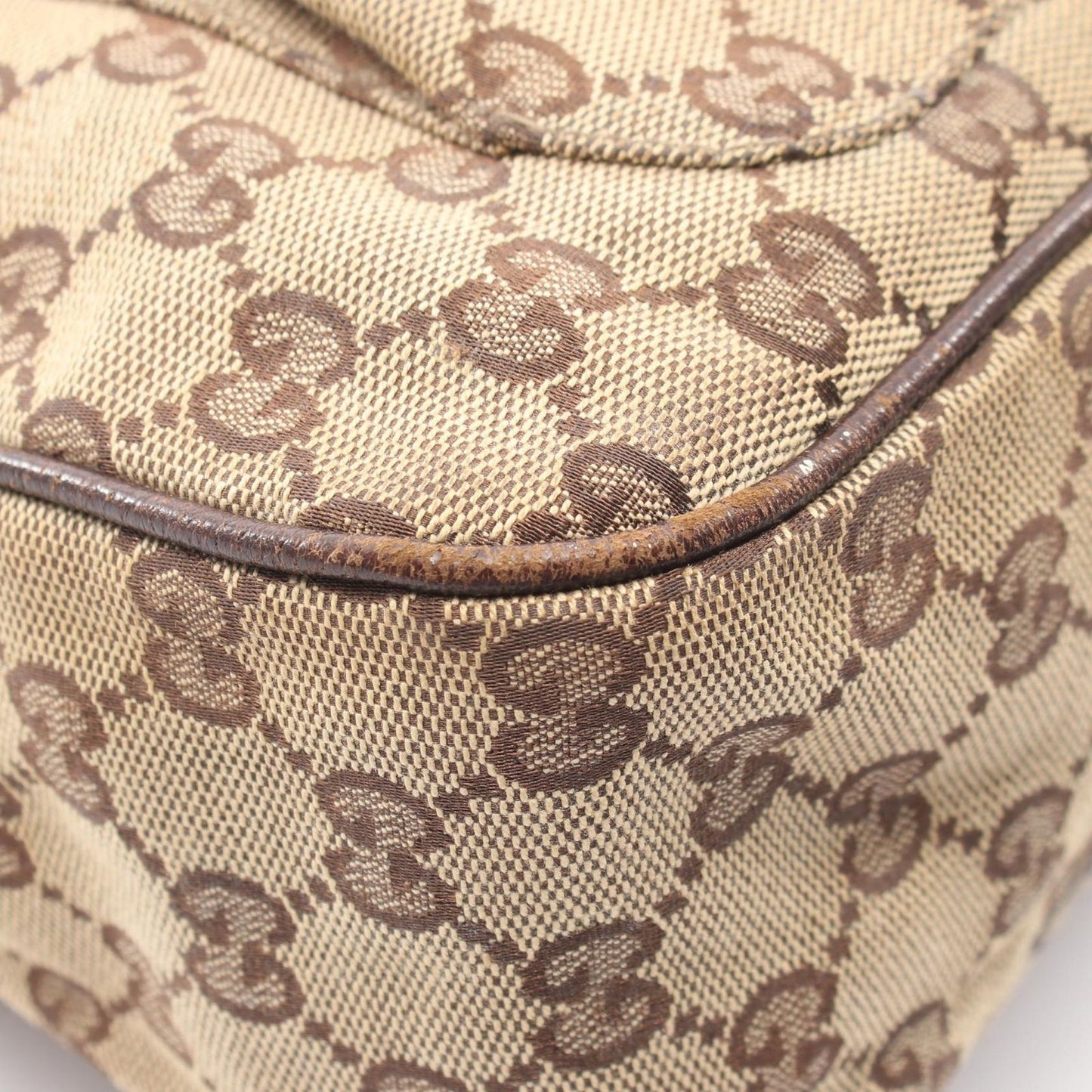 Gucci Shoulder Bag GG Canvas Beige — view 7