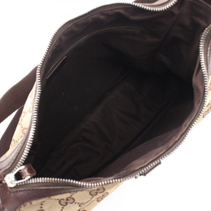 Gucci Shoulder Bag GG Canvas Beige — view 3