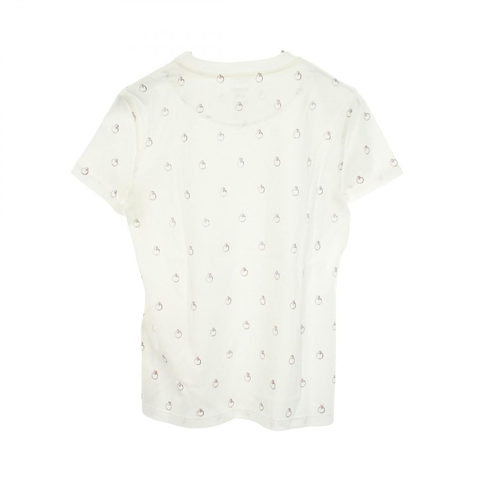 Hermes Short Sleeve T-Shirt Anno Finesse White Cotton — view 2
