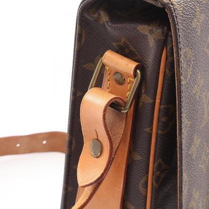 Louis Vuitton Shoulder Bag Cartouchiere GM Canvas Leather — view 9