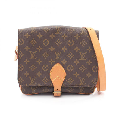 Louis Vuitton Shoulder Bag Cartouchiere GM Canvas Leather