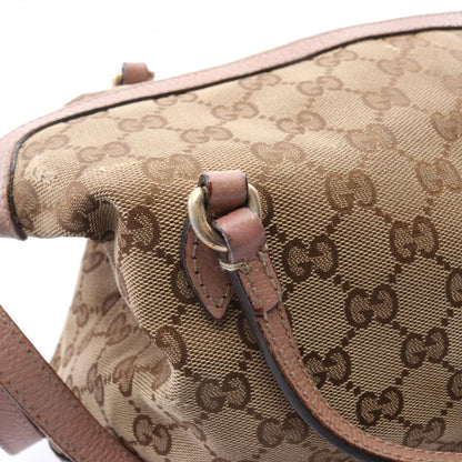 Gucci Handbag Bree GG Canvas 2-Way Beige Pink Shoulder — view 9