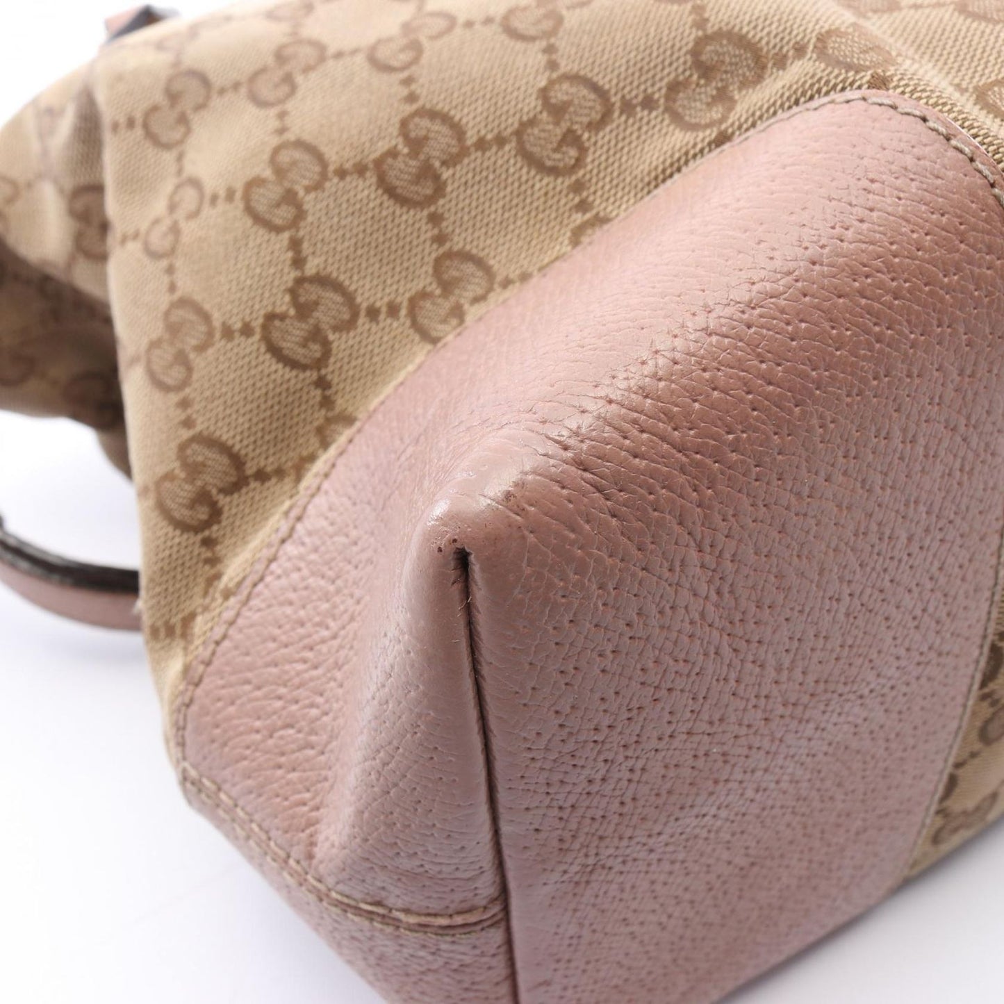 Gucci Handbag Bree GG Canvas 2-Way Beige Pink Shoulder — view 5