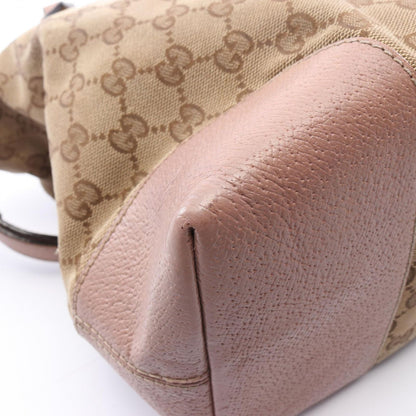 Gucci Handbag Bree GG Canvas 2-Way Beige Pink Shoulder — view 5