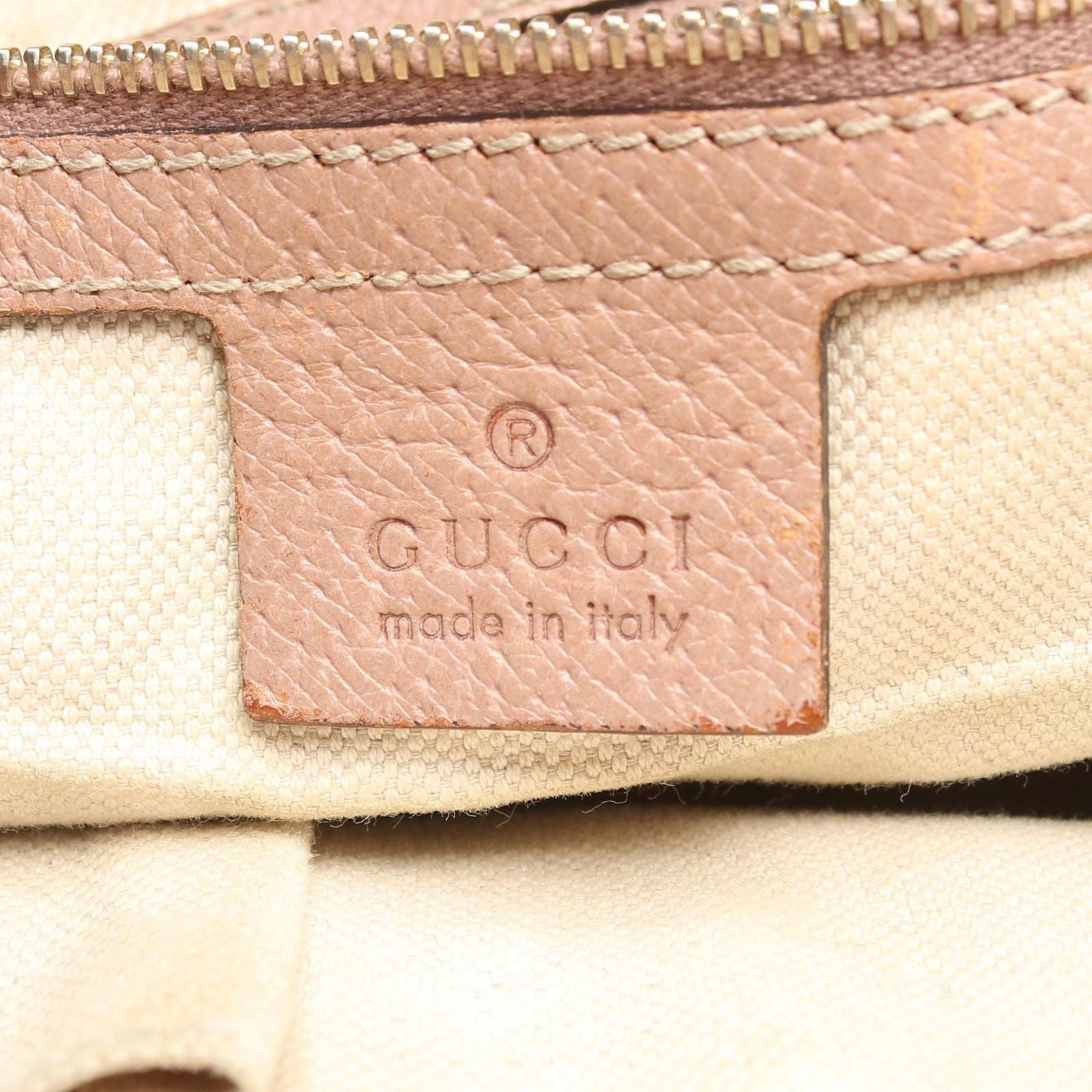 Gucci Handbag Bree GG Canvas 2-Way Beige Pink Shoulder — view 4