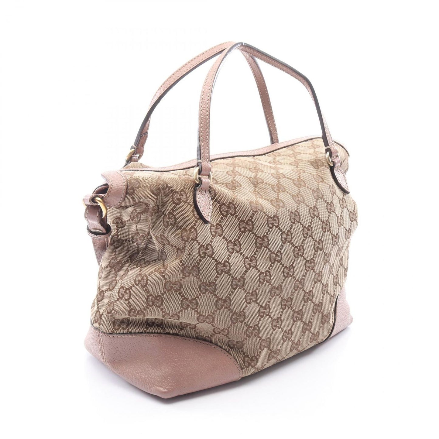 Gucci Handbag Bree GG Canvas 2-Way Beige Pink Shoulder — view 2