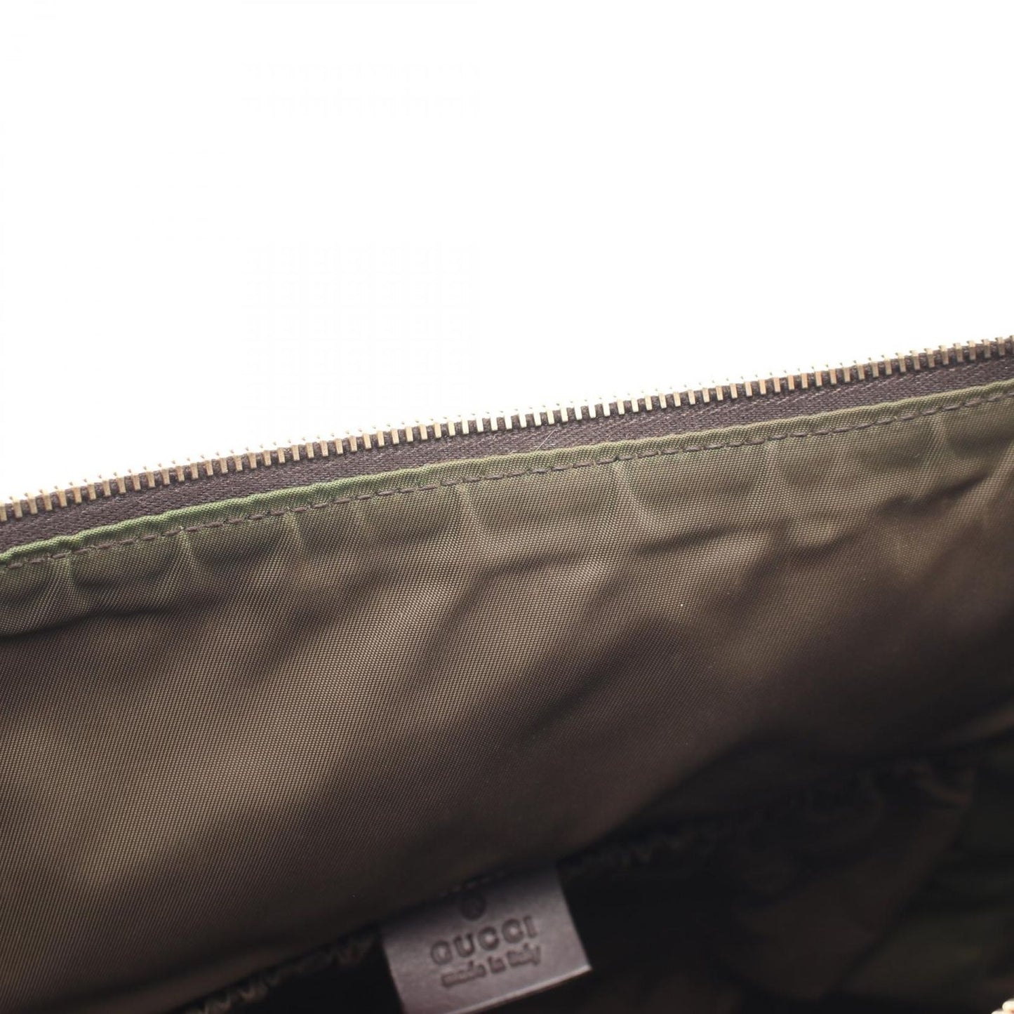 Gucci Shoulder Bag GG Supreme Beige Canvas Leather — view 5