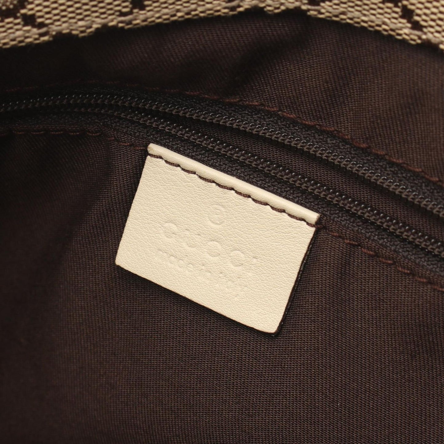 Gucci Tote Abbey Ivory Leather — view 4