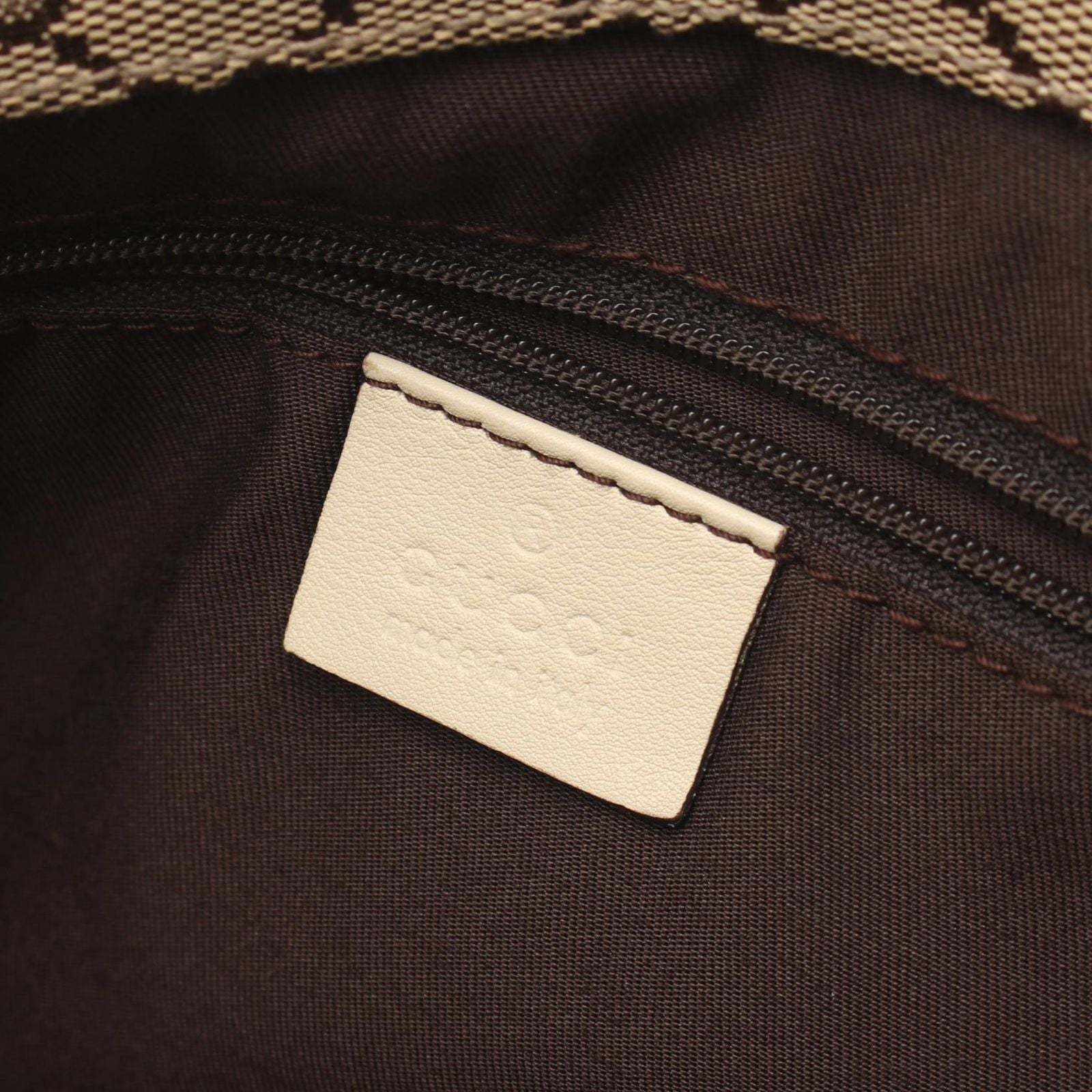 Gucci Tote Abbey Ivory Leather — view 4