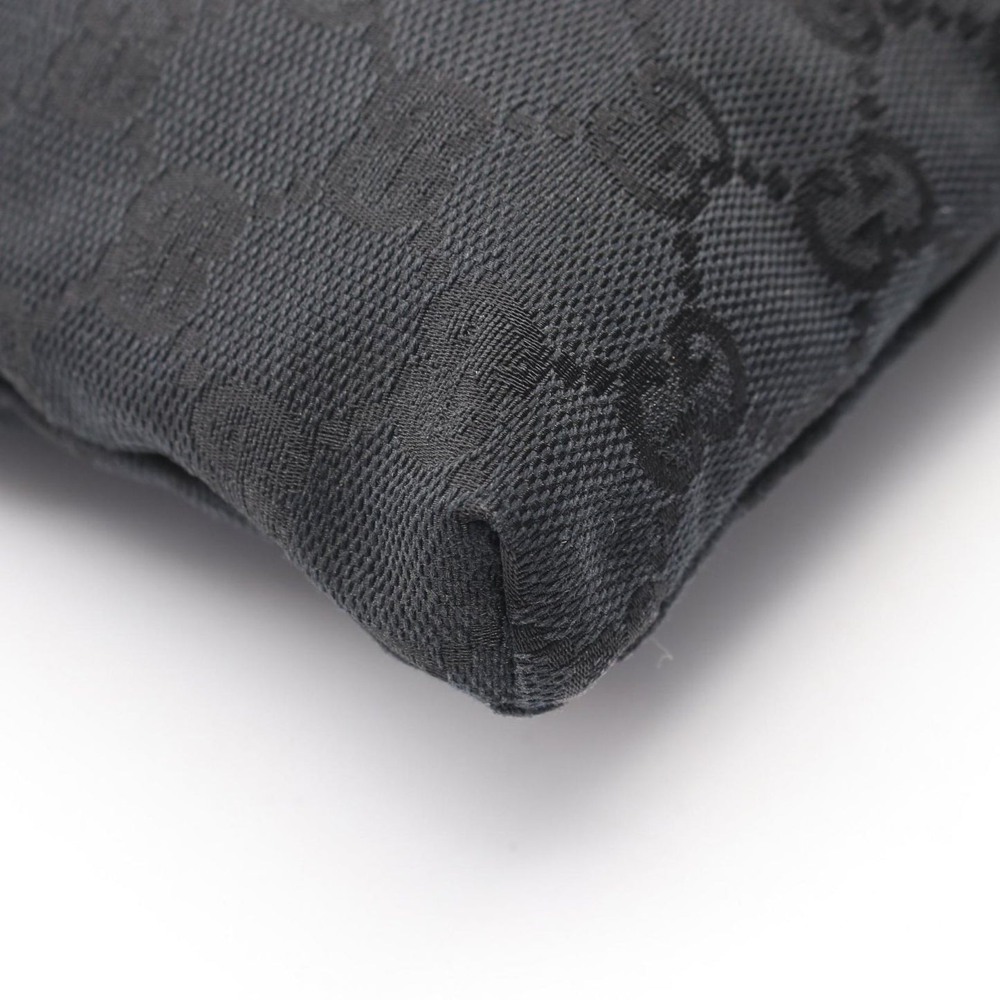 Gucci Waist Bag GG Canvas 018 Black — view 5