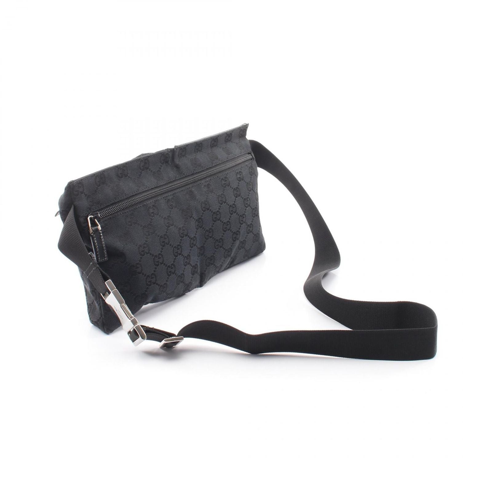 Gucci Waist Bag GG Canvas 018 Black — view 2