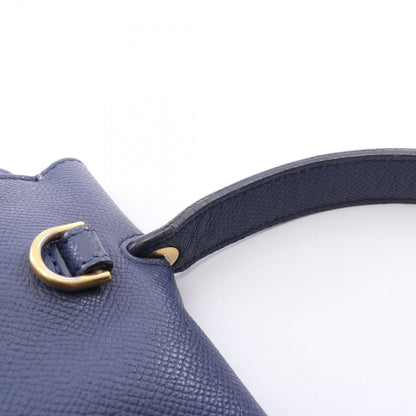 Celine Belt Bag Mini Navy Leather — view 8