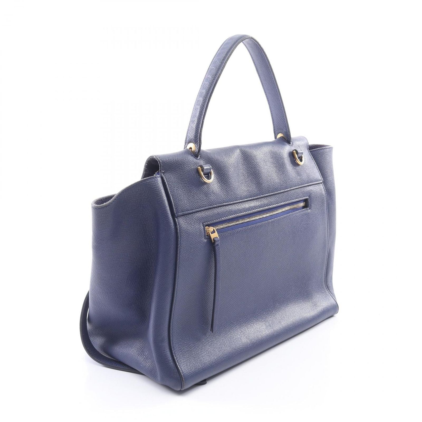 Celine Belt Bag Mini Navy Leather — view 2