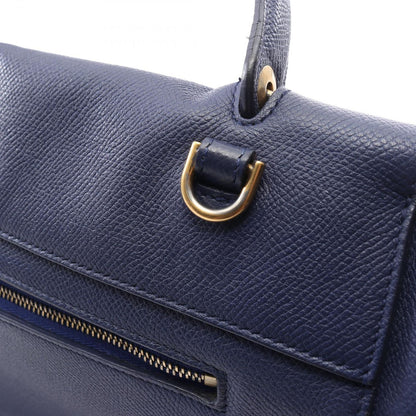 Celine Belt Bag Mini Navy Leather — view 7