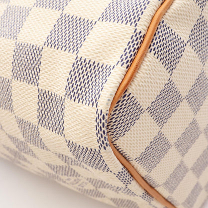Louis Vuitton Handbag Speedy 25 Damier Azur Canvas Leather — view 6