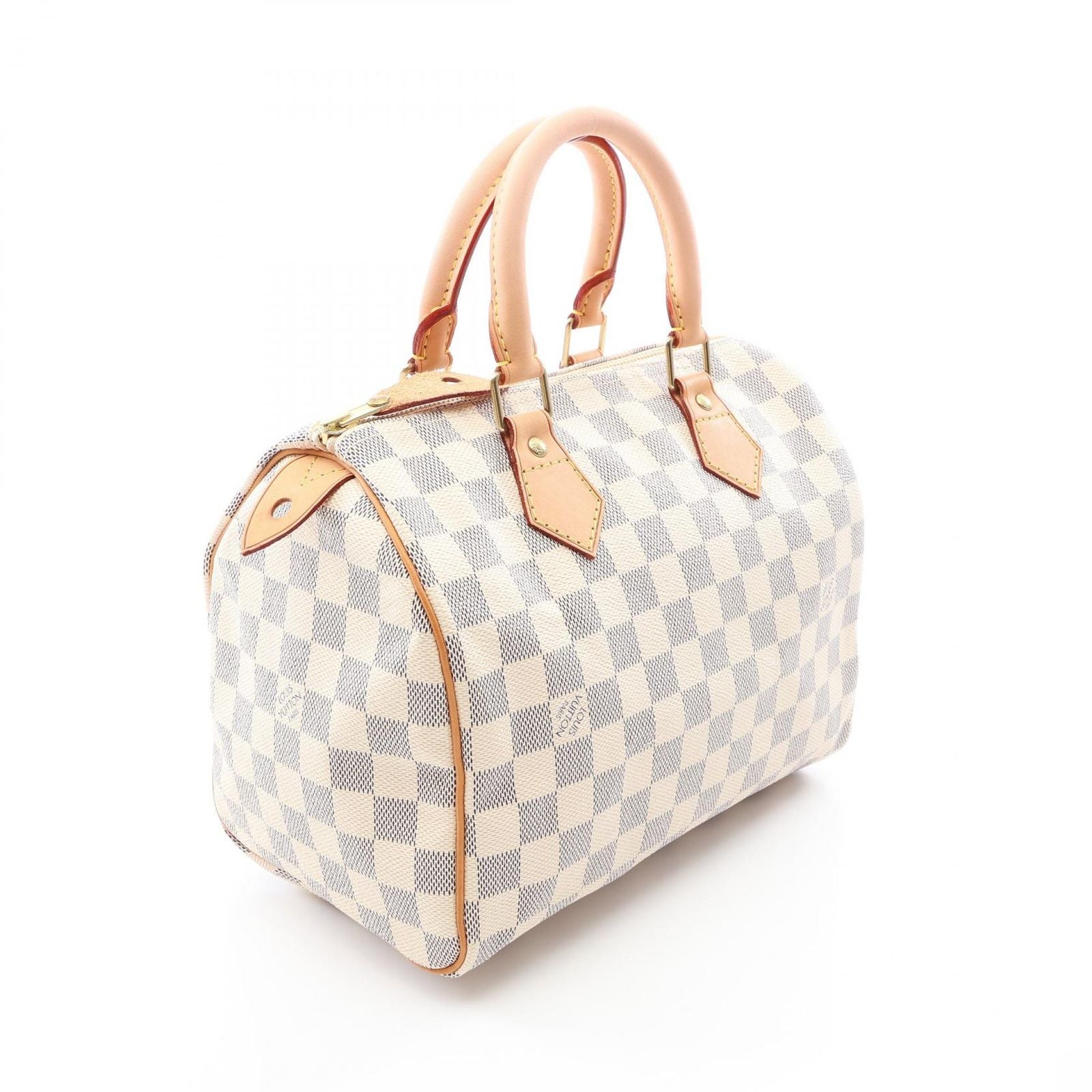 Louis Vuitton Handbag Speedy 25 Damier Azur Canvas Leather — view 2
