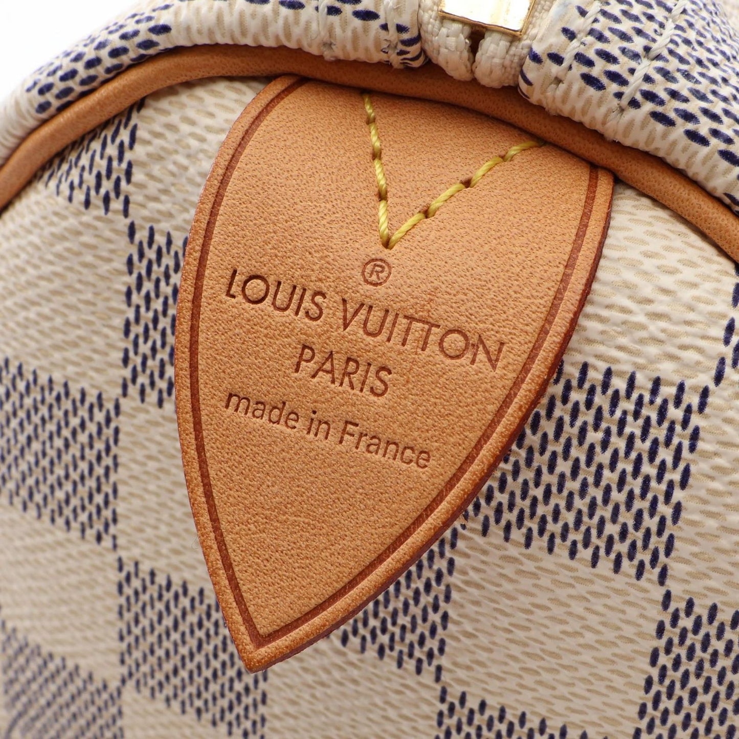 Louis Vuitton Handbag Speedy 25 Damier Azur Canvas Leather — view 4