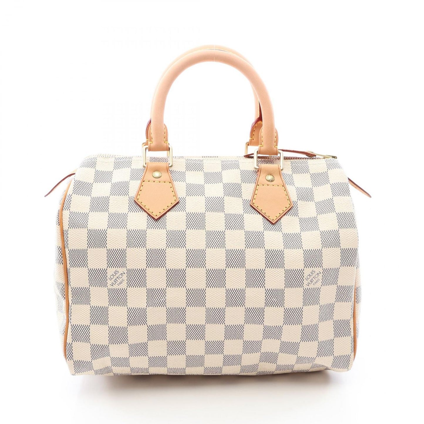 Louis Vuitton Handbag Speedy 25 Damier Azur Canvas Leather