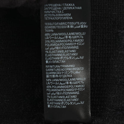 Balenciaga Cardigan Logo All Over Fur Wool — view 4