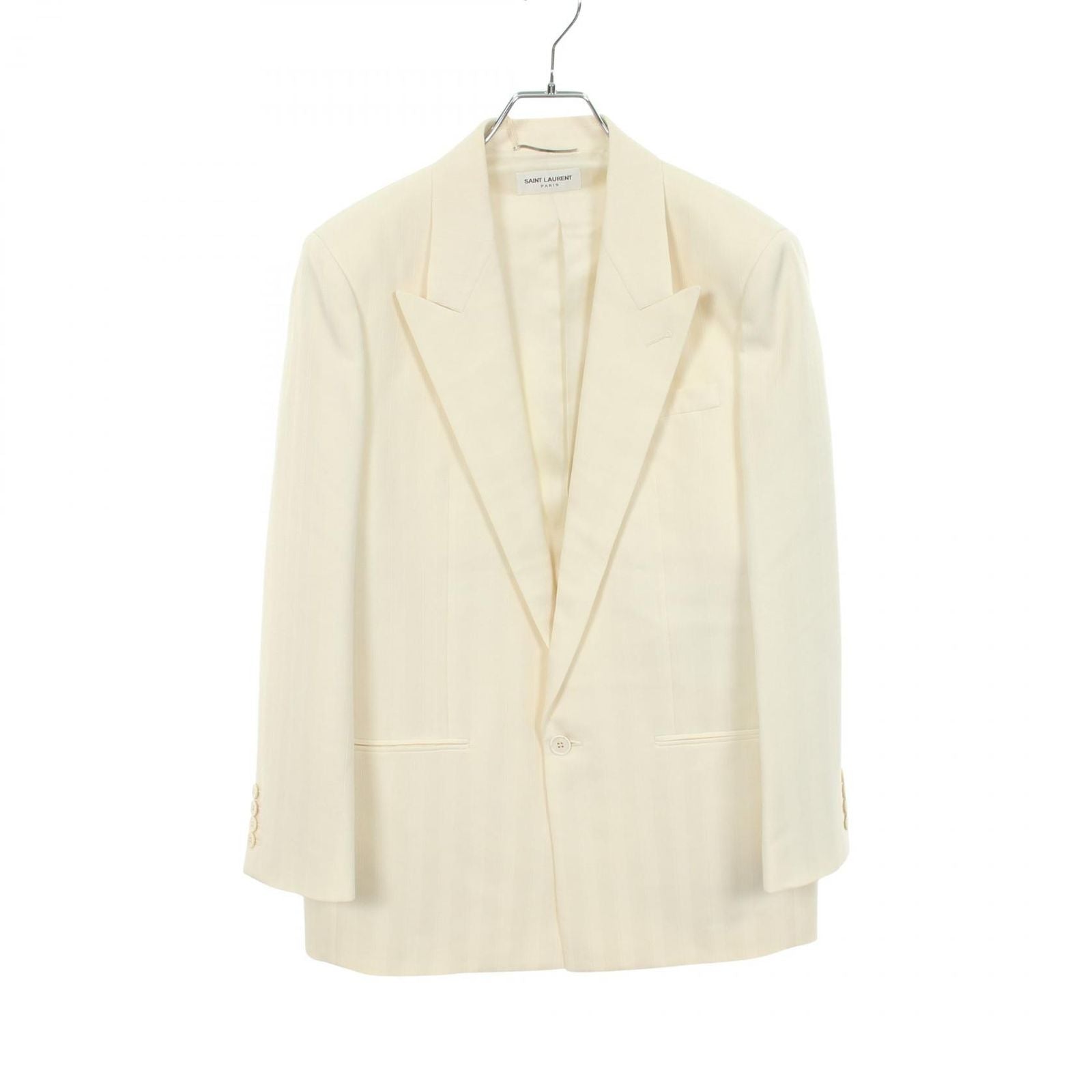 Saint Laurent Paris Tailored Jacket Wool