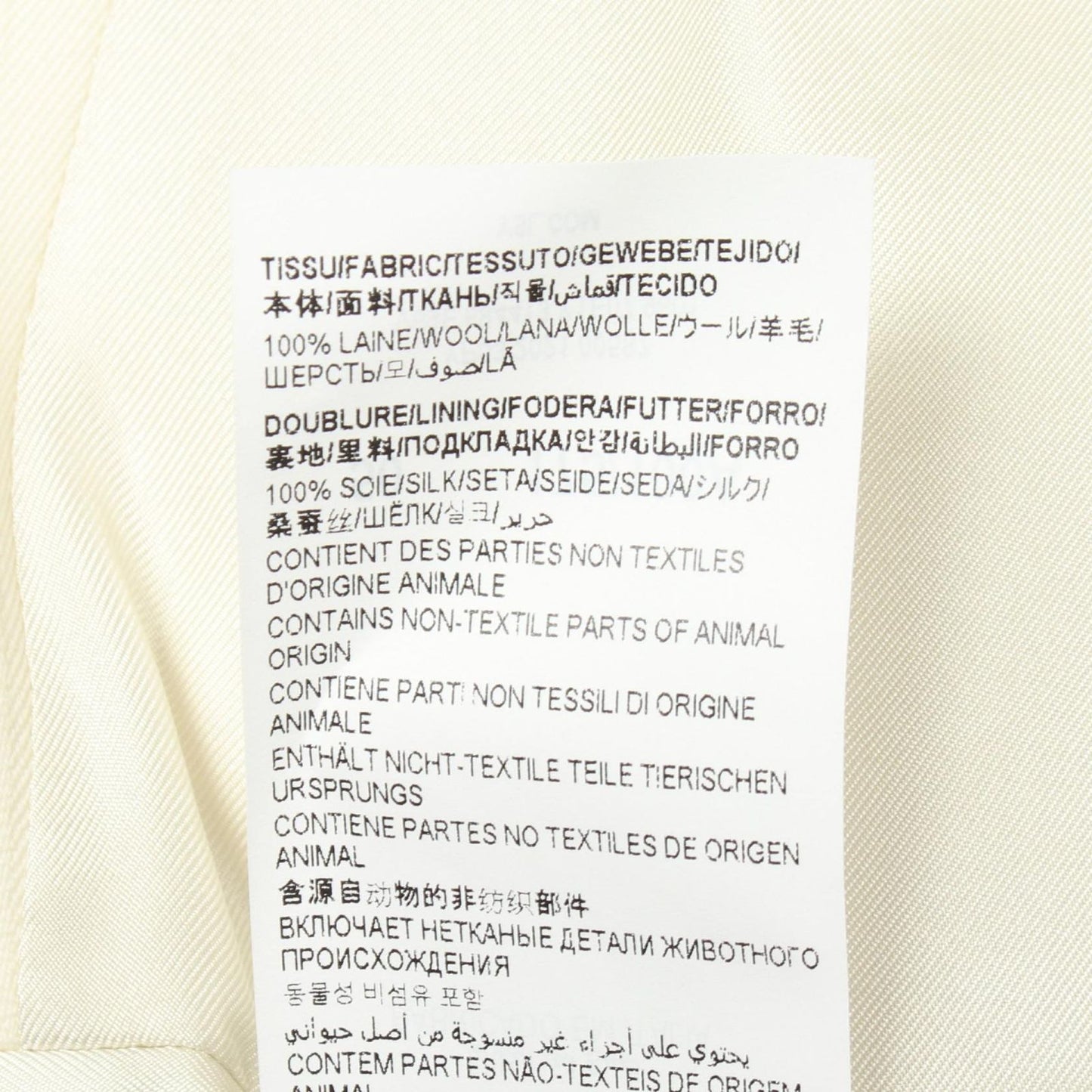 Saint Laurent Paris Tailored Jacket Wool — view 5