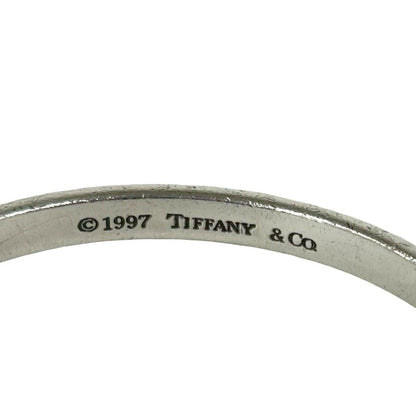 Tiffany & Co Vintage Narrow Bangle 925 Sterling Silver Bracelet — view 4