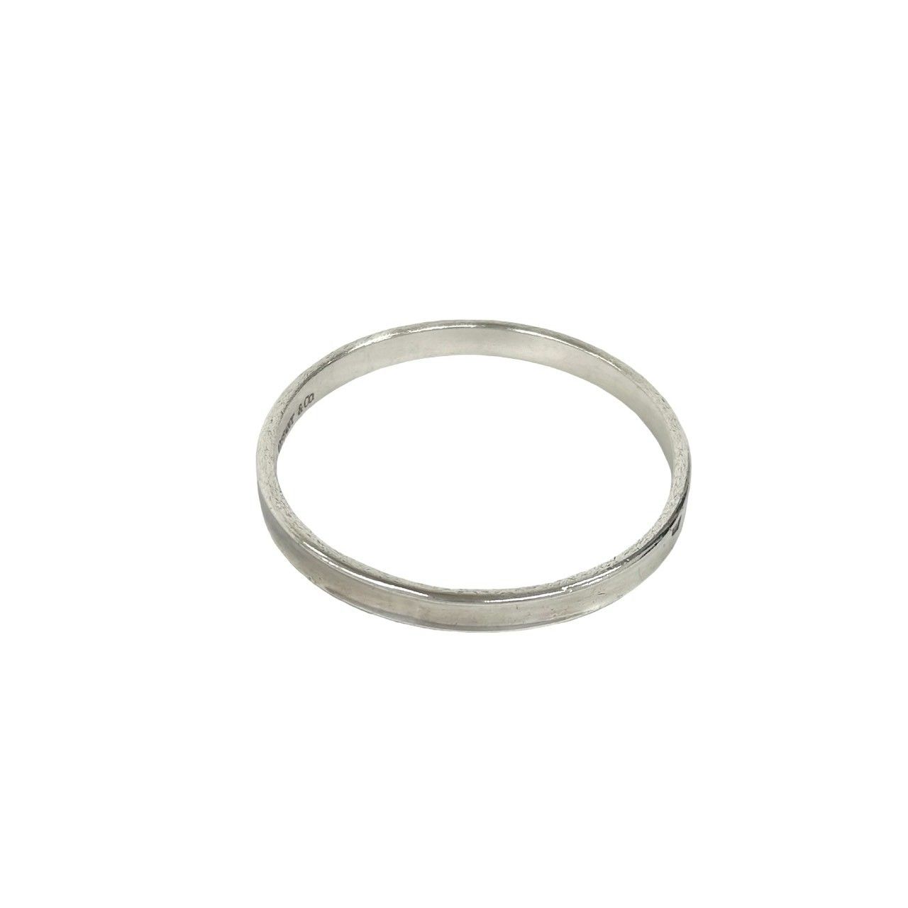 Tiffany & Co Vintage Narrow Bangle 925 Sterling Silver Bracelet — view 5