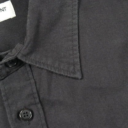 Saint Laurent Paris Military Long Sleeve Cotton Shirt — view 7