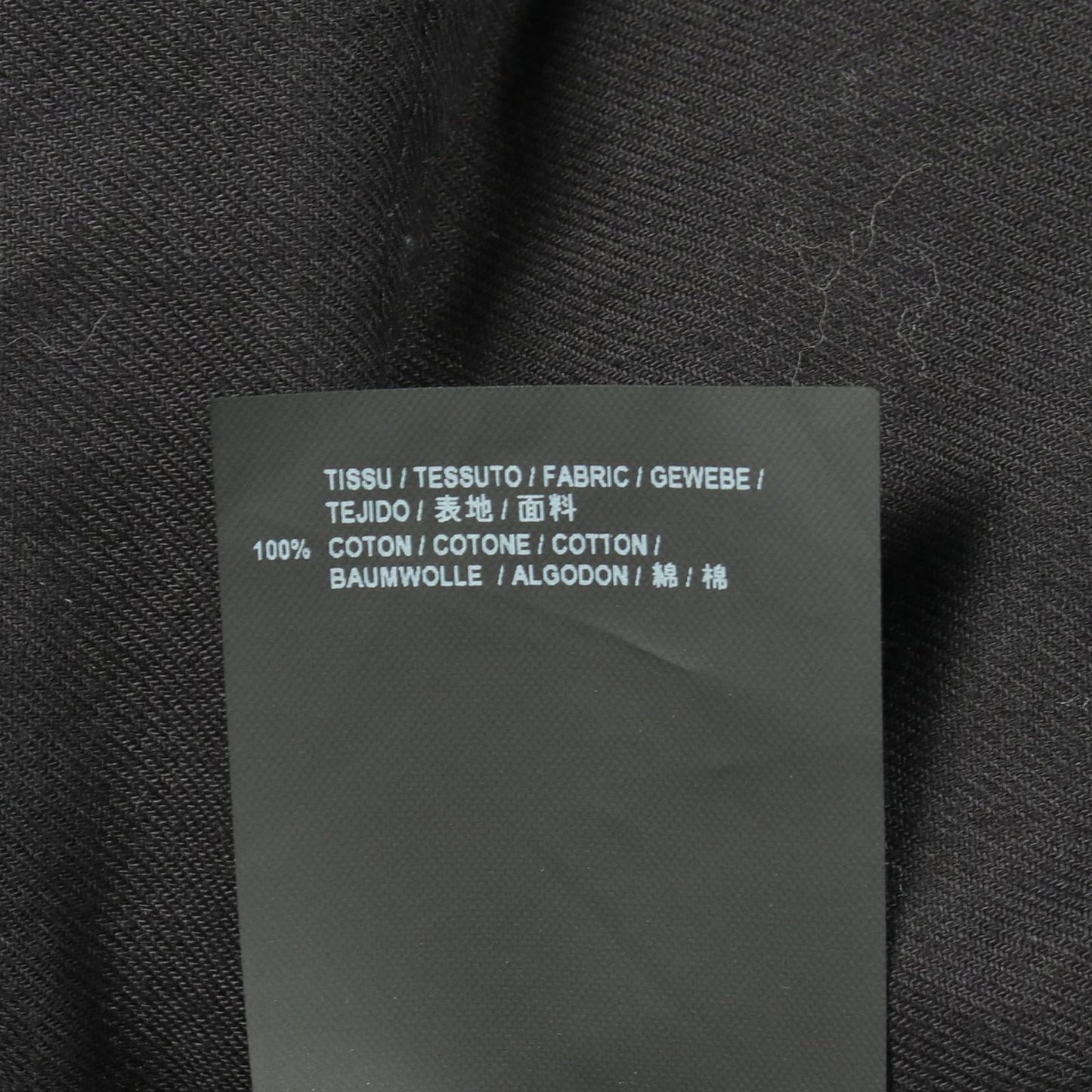Saint Laurent Paris Military Long Sleeve Cotton Shirt — view 4