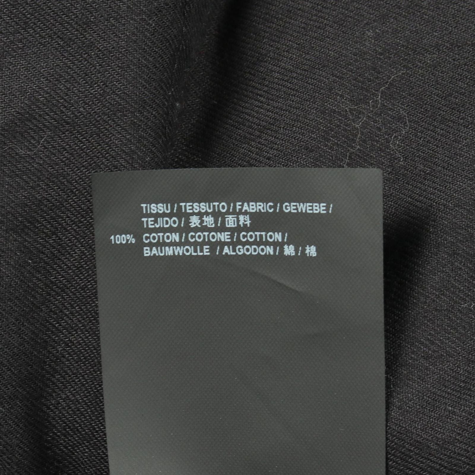 Saint Laurent Paris Military Long Sleeve Cotton Shirt — view 4