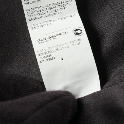 Dolce & Gabbana Dress Embroidery Sheath Contrast Silk — view 6