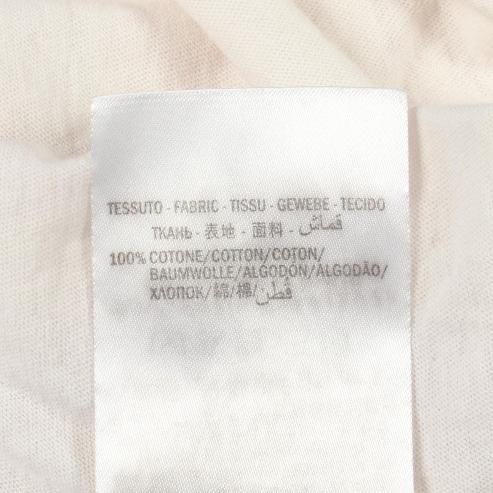 Gucci Top Logo Washed Distressed Cotton T-Shirt — view 4