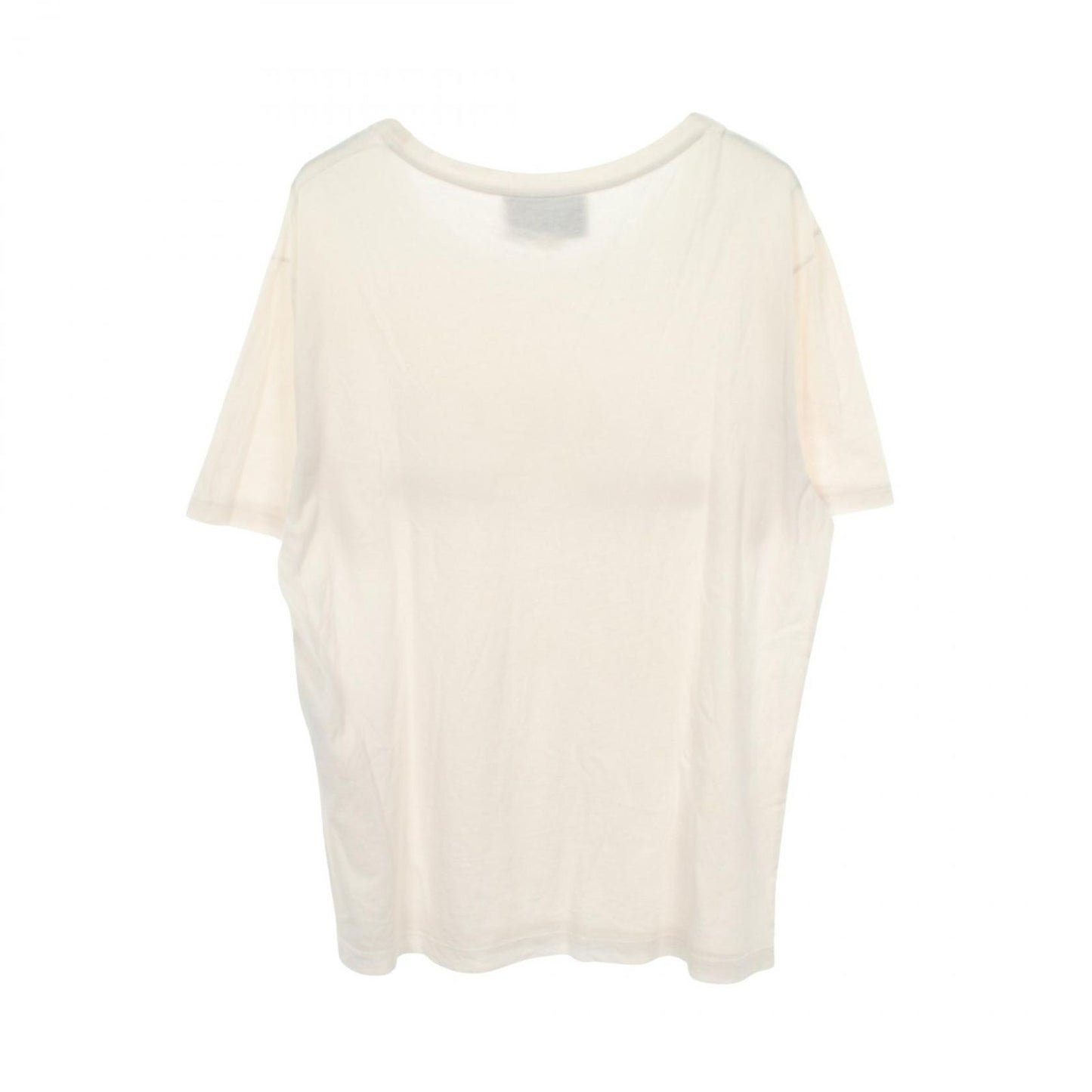 Gucci Top Logo Washed Distressed Cotton T-Shirt — view 2