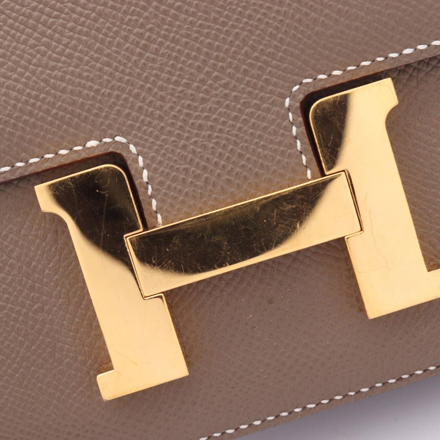 Hermes Shoulder Bag Constance 3 Mini Etoupe — view 7