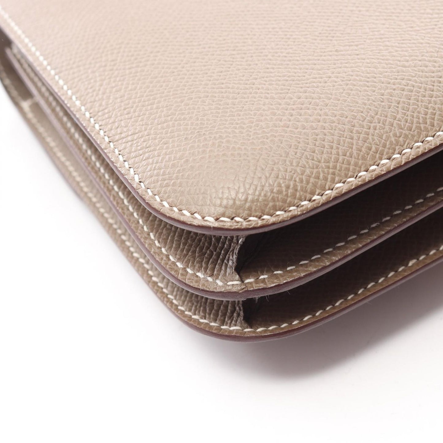 Hermes Shoulder Bag Constance 3 Mini Etoupe — view 8