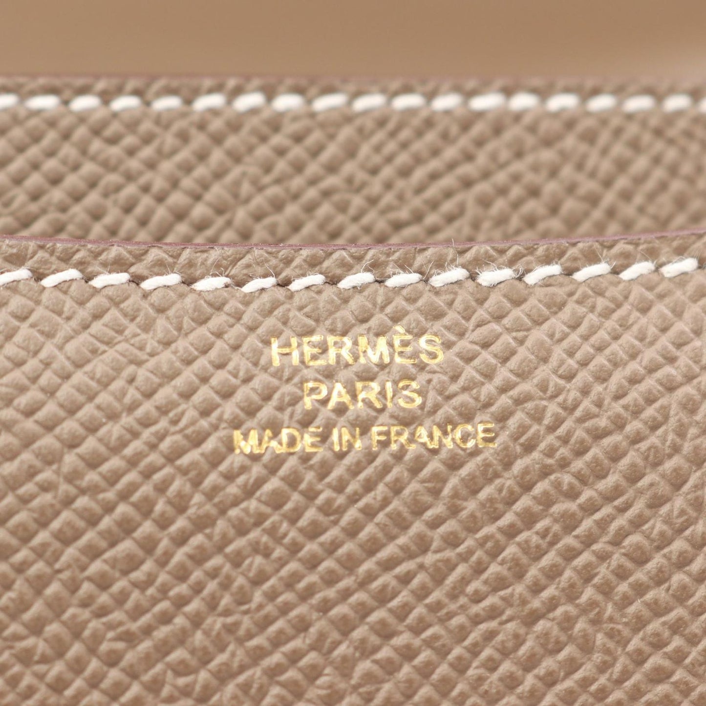 Hermes Shoulder Bag Constance 3 Mini Etoupe — view 4