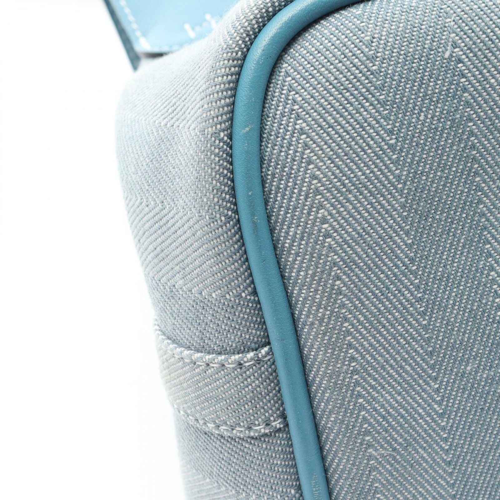 Hermes Handbag Valparaiso PM Blue Jean — view 9