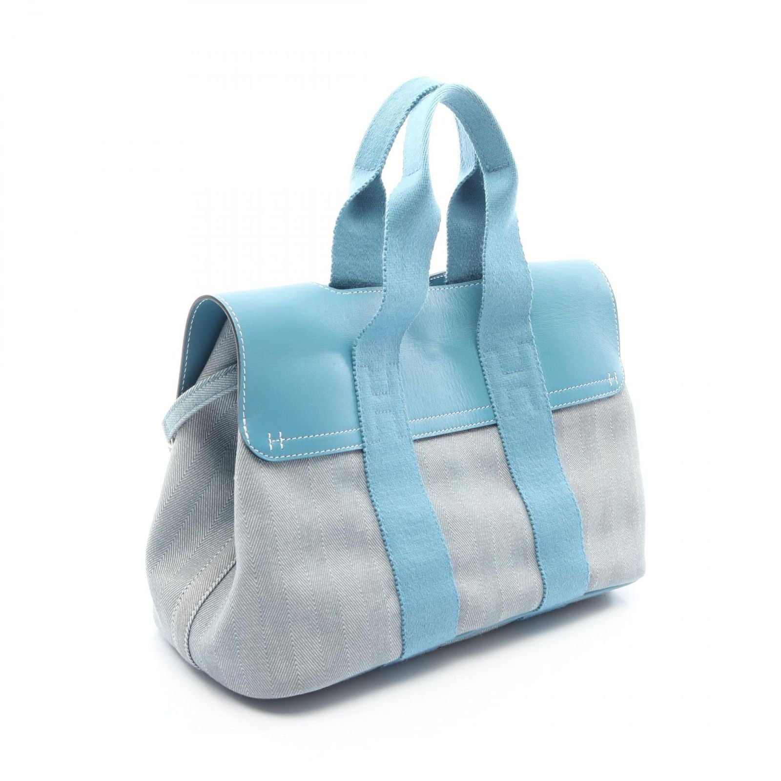 Hermes Handbag Valparaiso PM Blue Jean — view 2