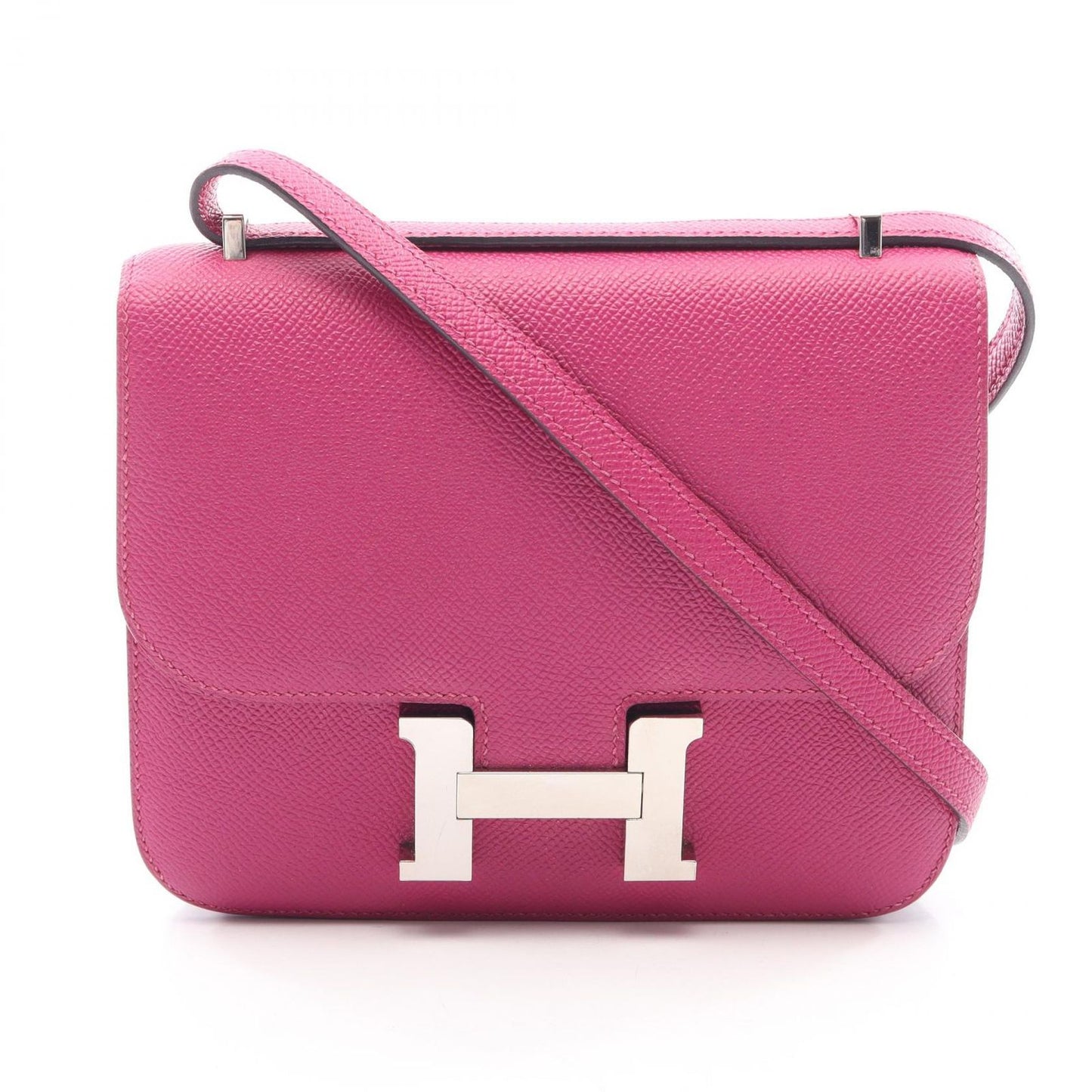 Hermes Shoulder Bag Constance 3 Mini Rose Purple